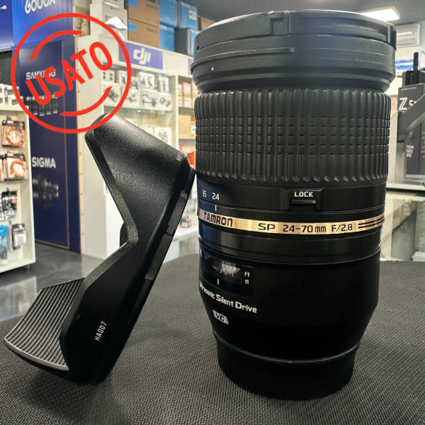 Tamron SP 24-70 F2.8 USD DI x Canon Usato Tamron SP 24-70 F2.8 USD DI x Canon Usato